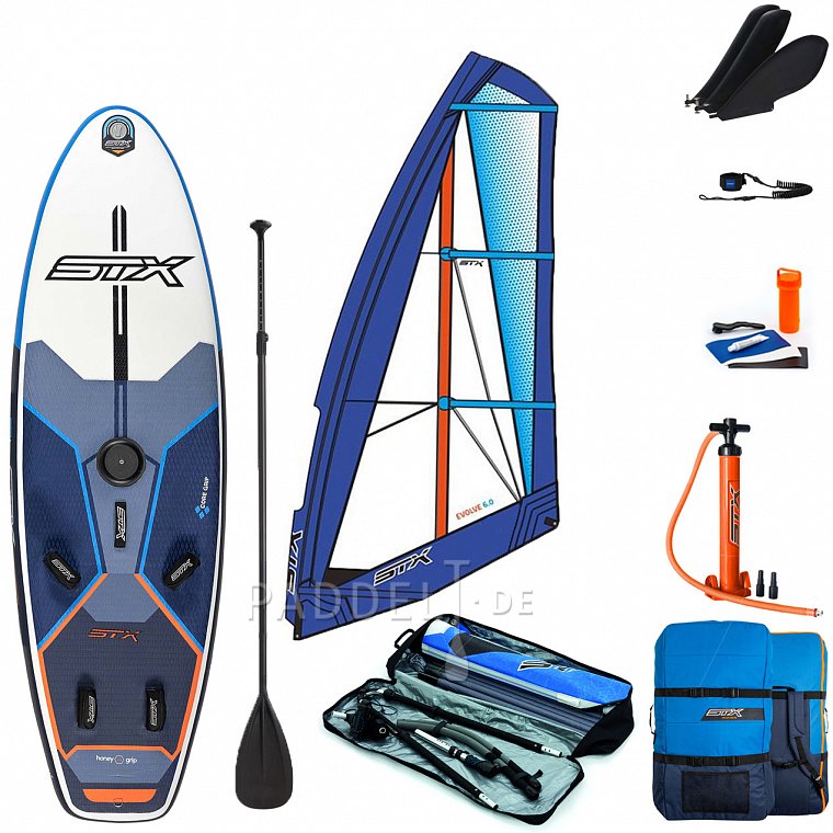 Windsurfing STX WS 280 FREERIDE 2022 komplet s plachtou - nafukovací paddleboard