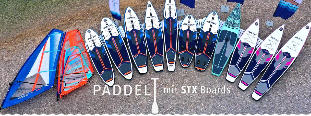 SUP Boards STX auf Paddelt.de - Paddelt mit uns!