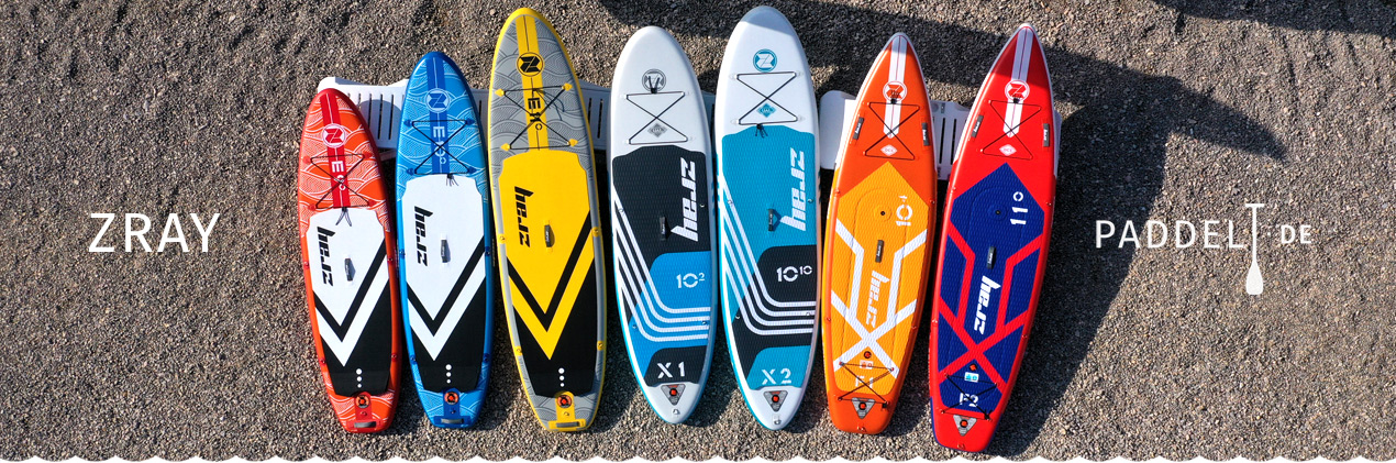 SUP Boards ZRAY - PADDELT.DE - Paddelt mit uns! 