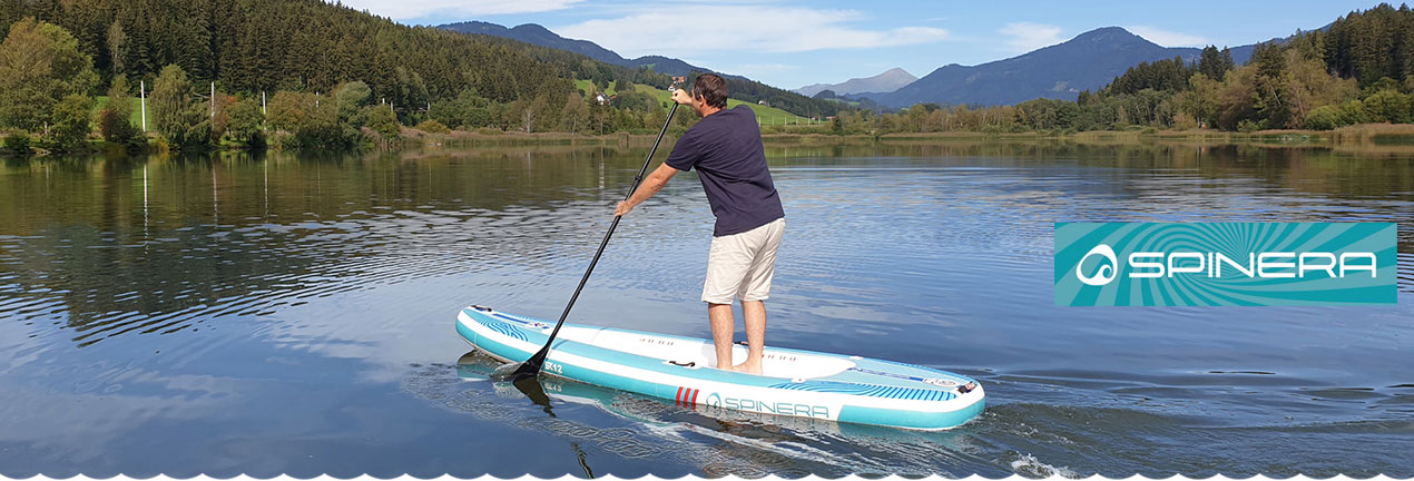 Aufblasbare SUP Boards - SPINERA - PADDELT.DE - Paddelt mit uns!