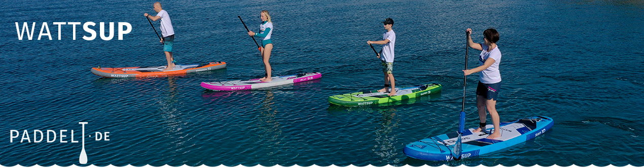 SUP Boards WATTSUP  - PADDELT.DE - Paddelt mit uns! 