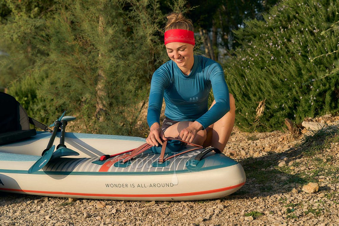 SUP-Kajak AQUA MARINA CASCADE 2024 - jetzt auch als Version für zwei Personen