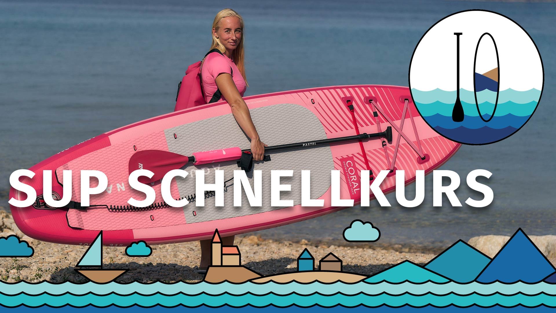 SUP-Schnellkurs - Richtige Paddeltechnik