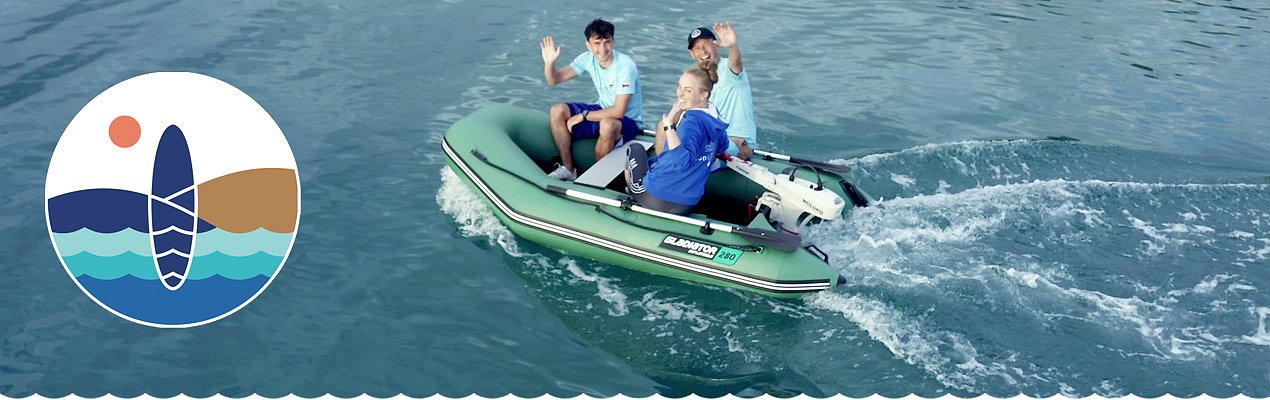 Schlauchboote mit Außenbordmotoren - 280 cm