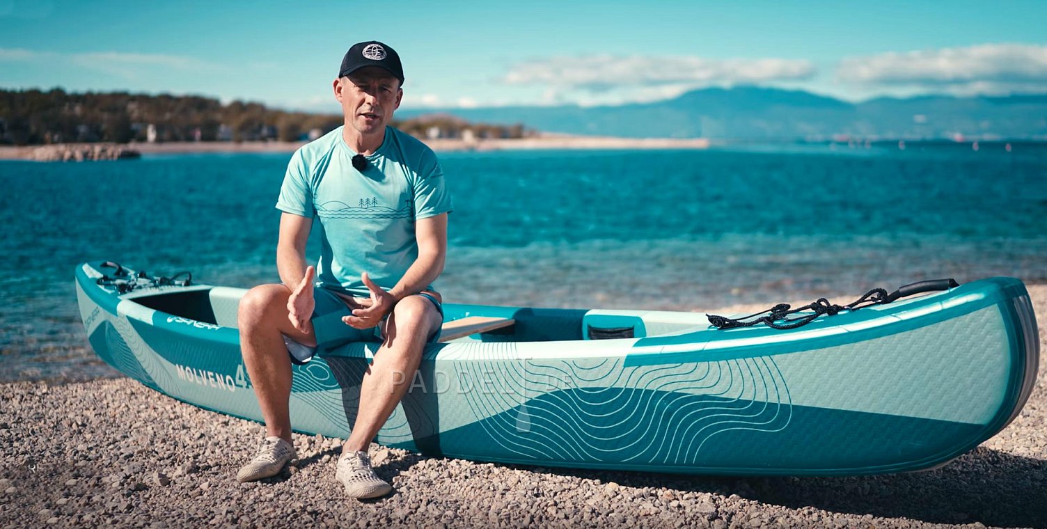 Rezension des aufblasbaren Kajaks MOLVENO 430