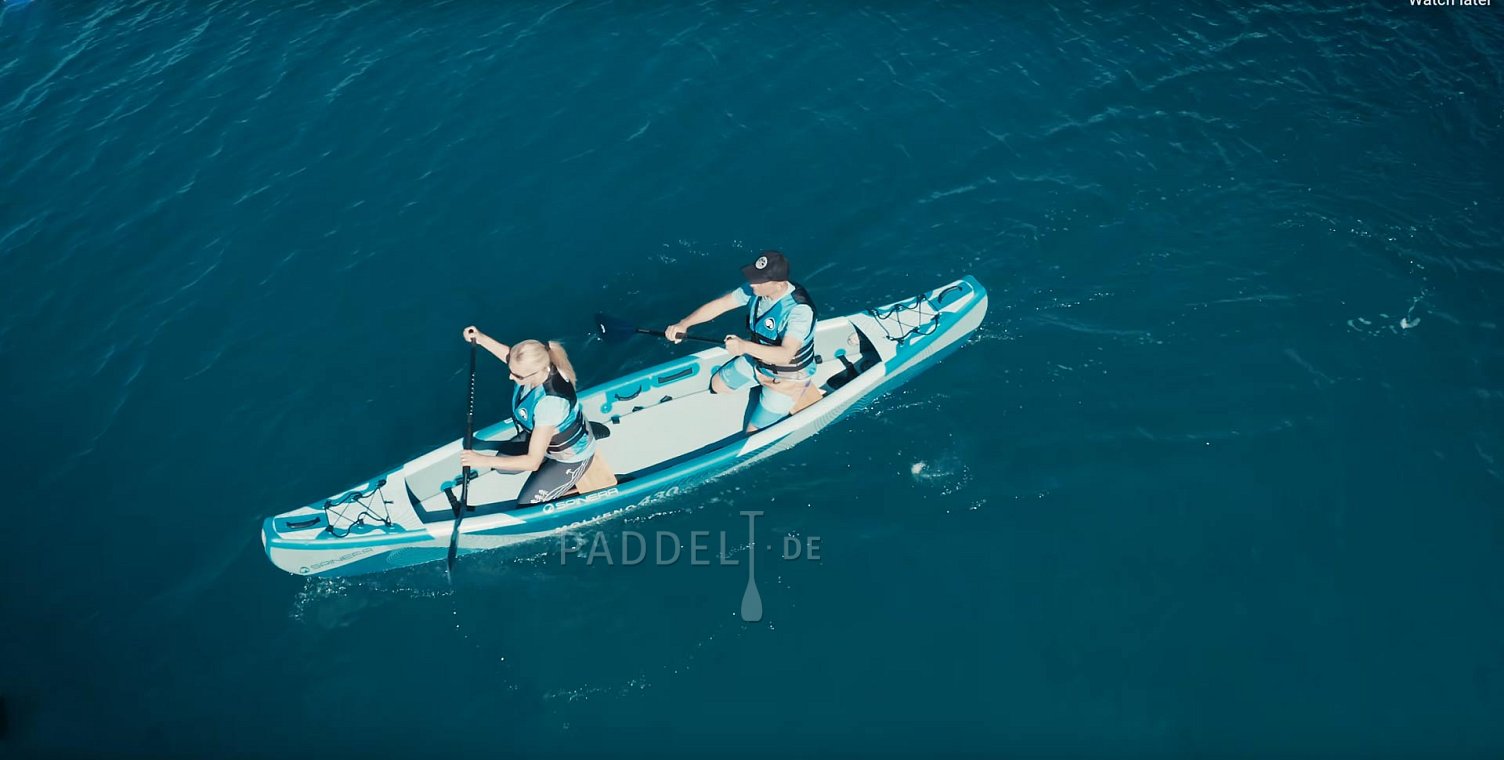 Rezension des aufblasbaren Kajaks MOLVENO 430