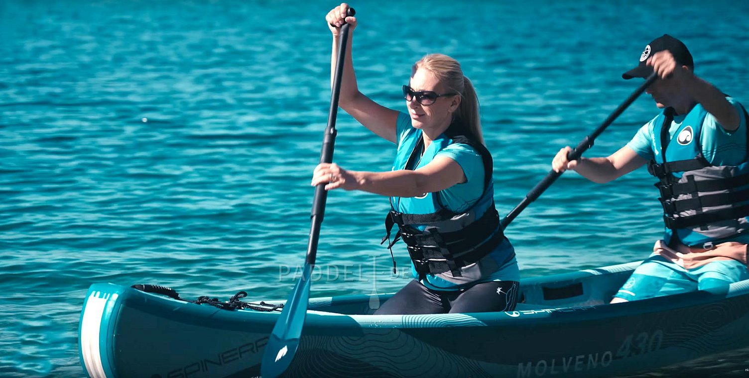 Rezension des aufblasbaren Kajaks MOLVENO 430