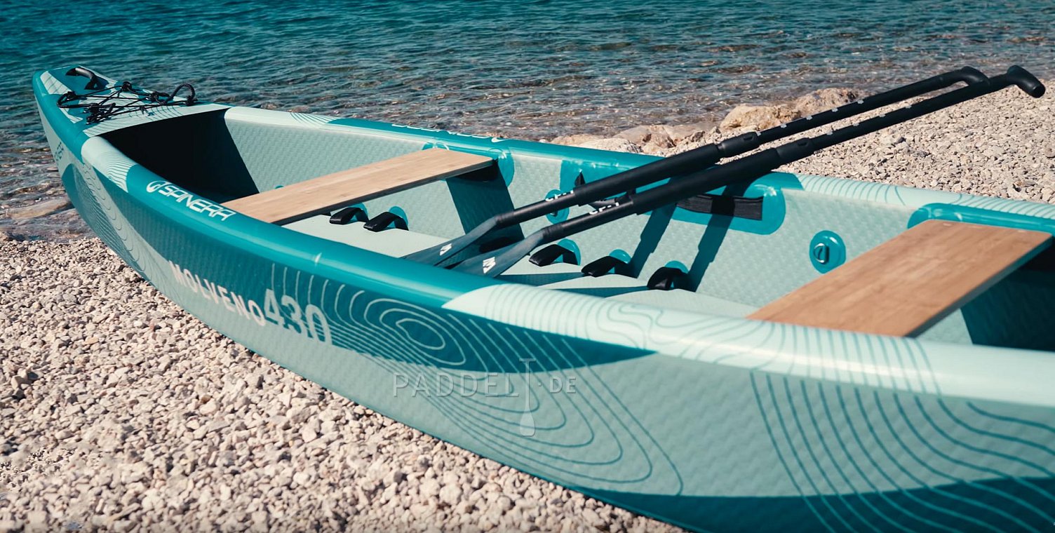 Rezension des aufblasbaren Kajaks MOLVENO 430