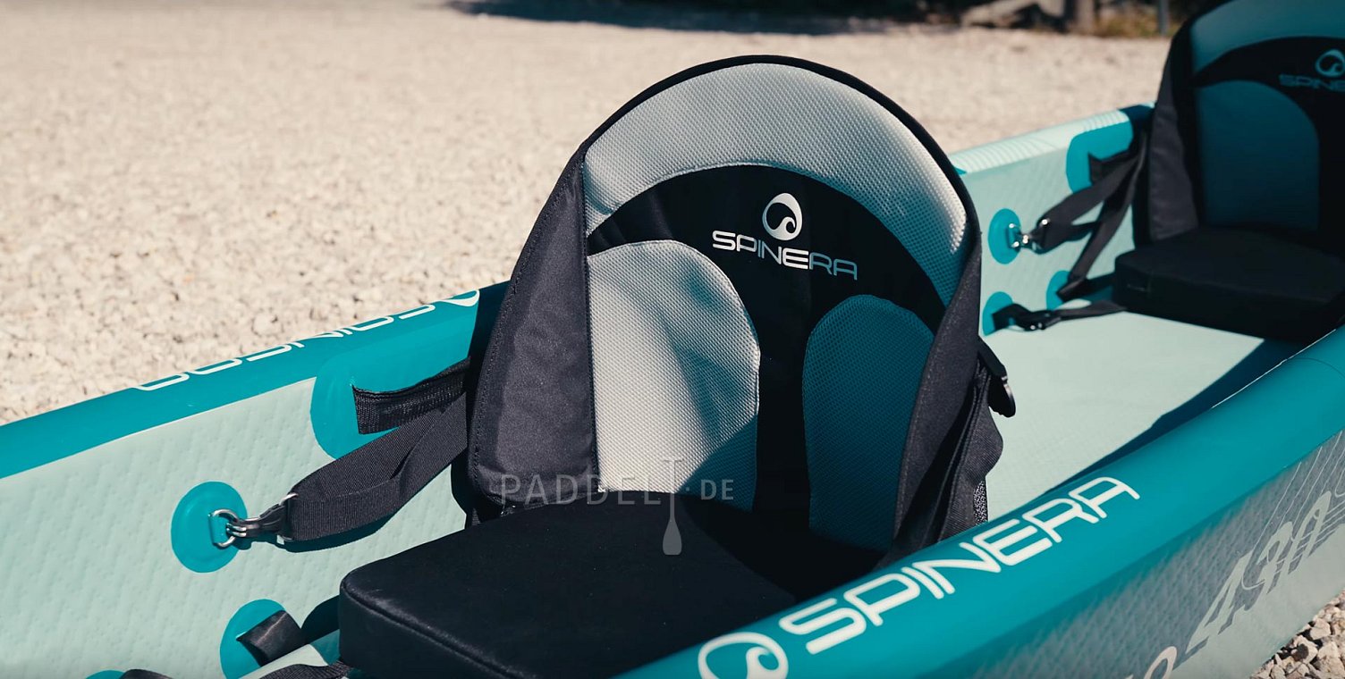 Rezension des aufblasbaren Kajaks MOLVENO 430