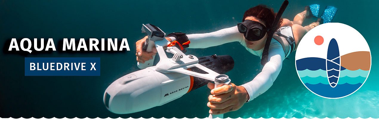 Elektrischer Unterwasser Jetski - in der Hand