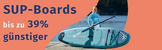 AUSVERKAUF - Rabatte bis zu 39 % - aufblasbare SUP-Boards