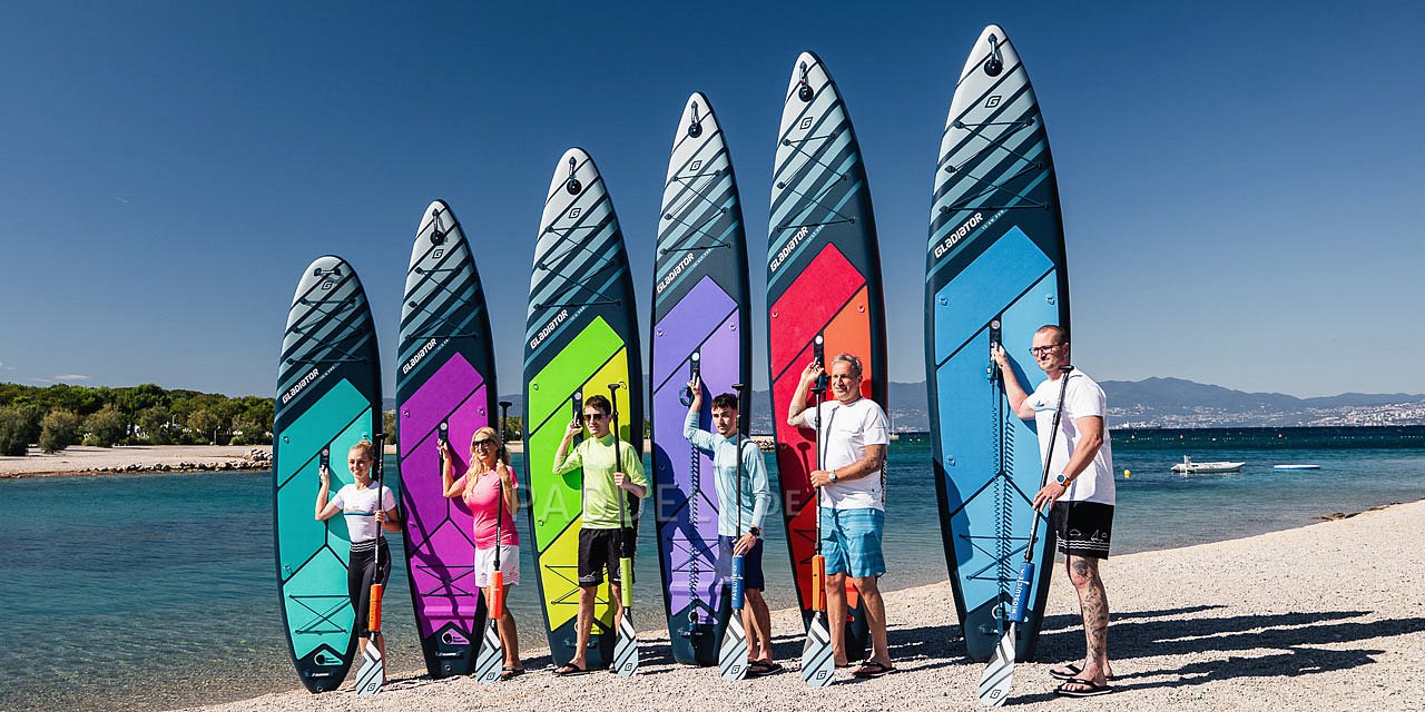 Aufblasbare SUP-Boards – GLADIATOR – Modelle 2026