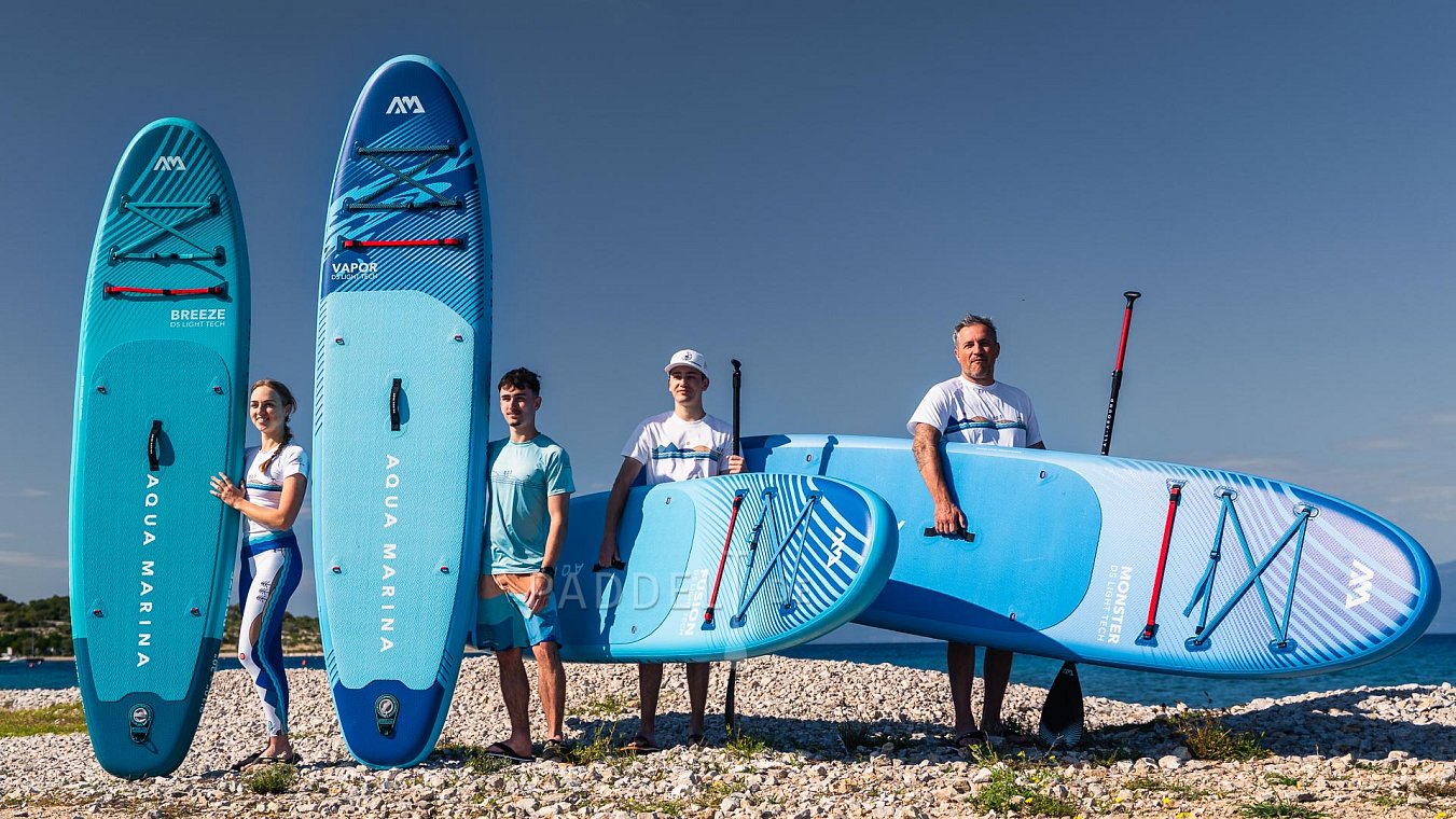 Aufblasbare SUP-Boards – AQUA MARINA – Modelle 2026