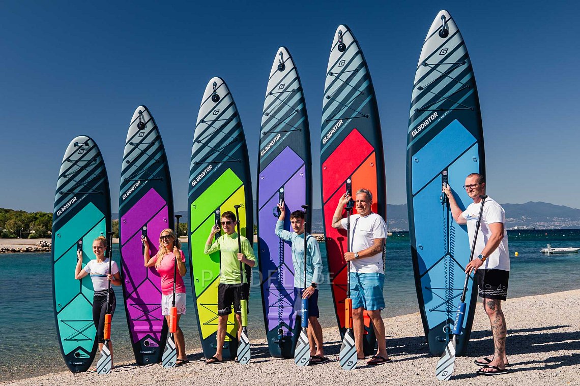 Damen Outfit 9 – Rosa – SUP GLADIATOR PRO, Lycra, COOL Flip-Flops