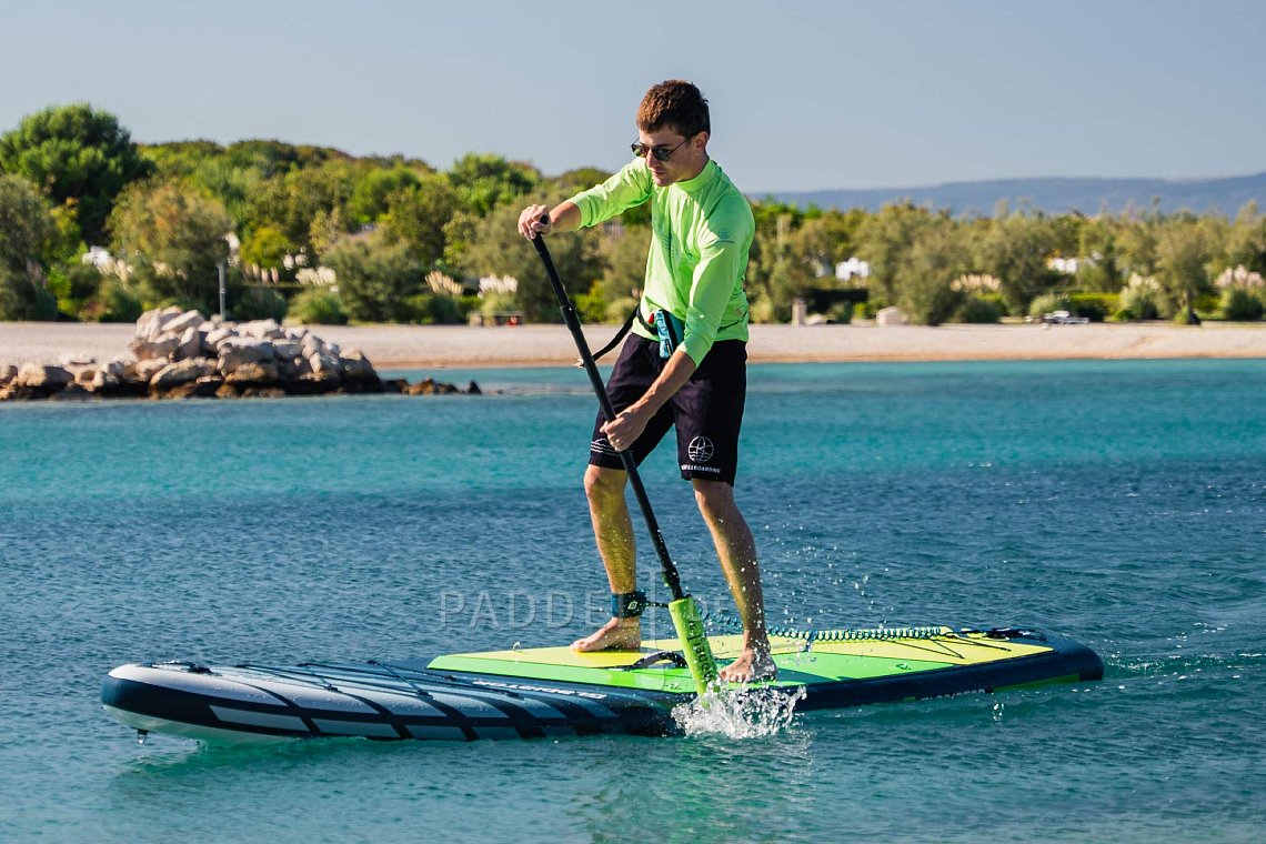 Herren Outfit 3 – Neon Grün – SUP GLADIATOR PRO, Lycra, COOL Flip-Flops