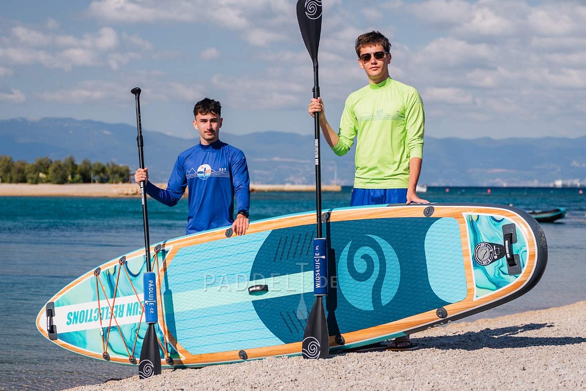 Herren Outfit 4 – Neon Grün – SUP GLADIATOR PRO, Lycra, COOL Flip-Flops