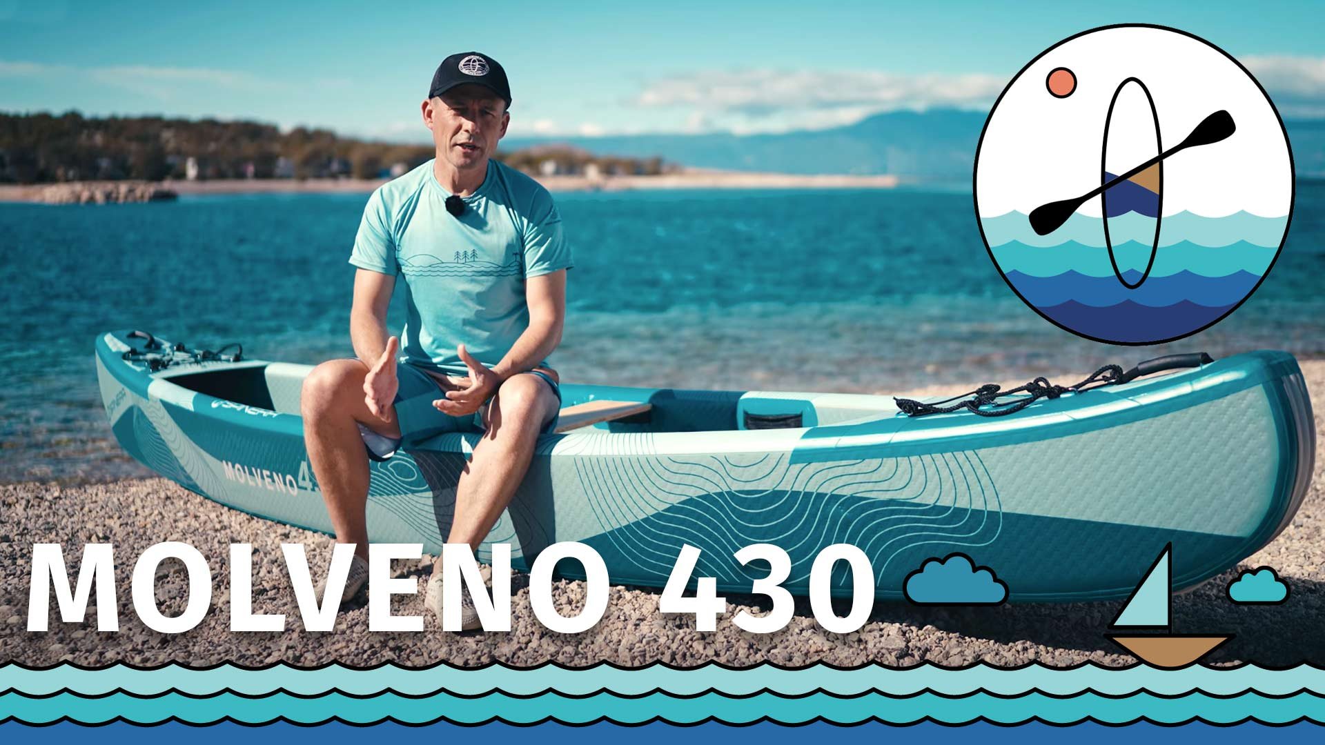 Test des aufblasbaren Kajaks MOLVENO 430