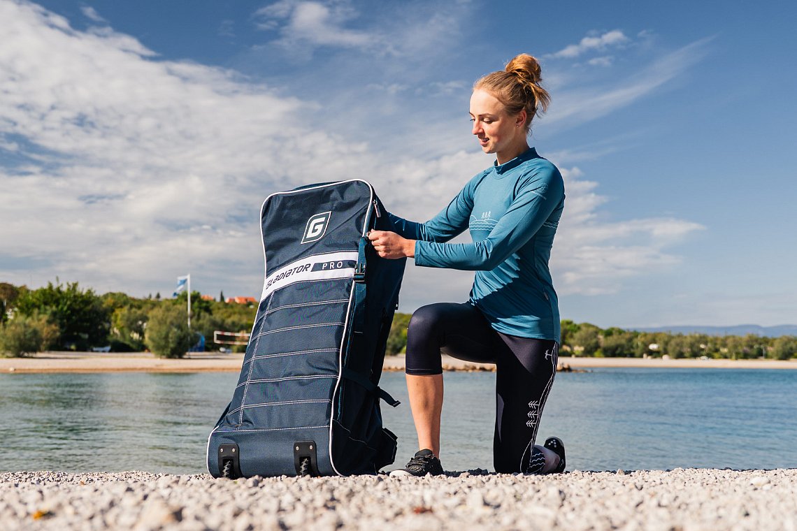 Damen Outfit 11 – Türkis – SUP GLADIATOR PRO, Lycra, COOL Flip-Flops