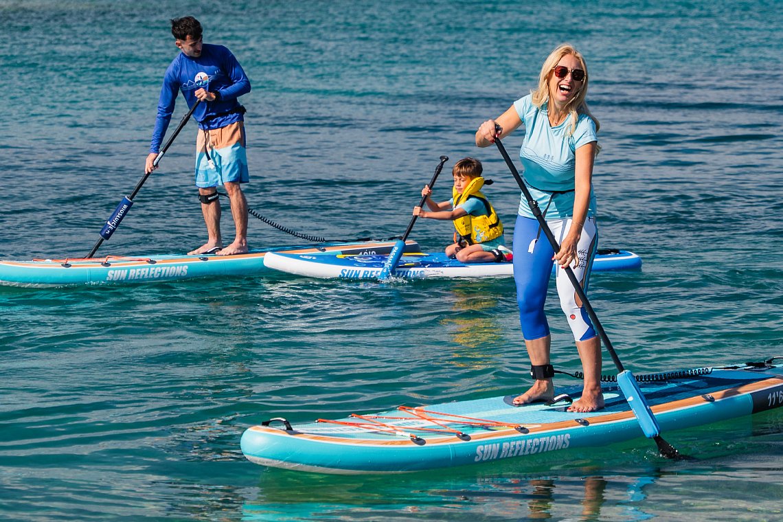 Damen Outfit 12 – Türkis – SUP GLADIATOR PRO, Lycra, COOL Flip-Flops