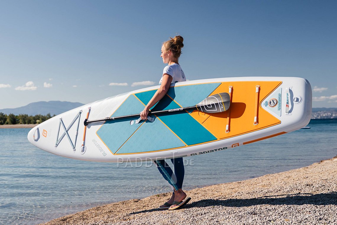 Damen Outfit 9 – Blau – SUP GLADIATOR PRO, Lycra, COOL Flip-Flops