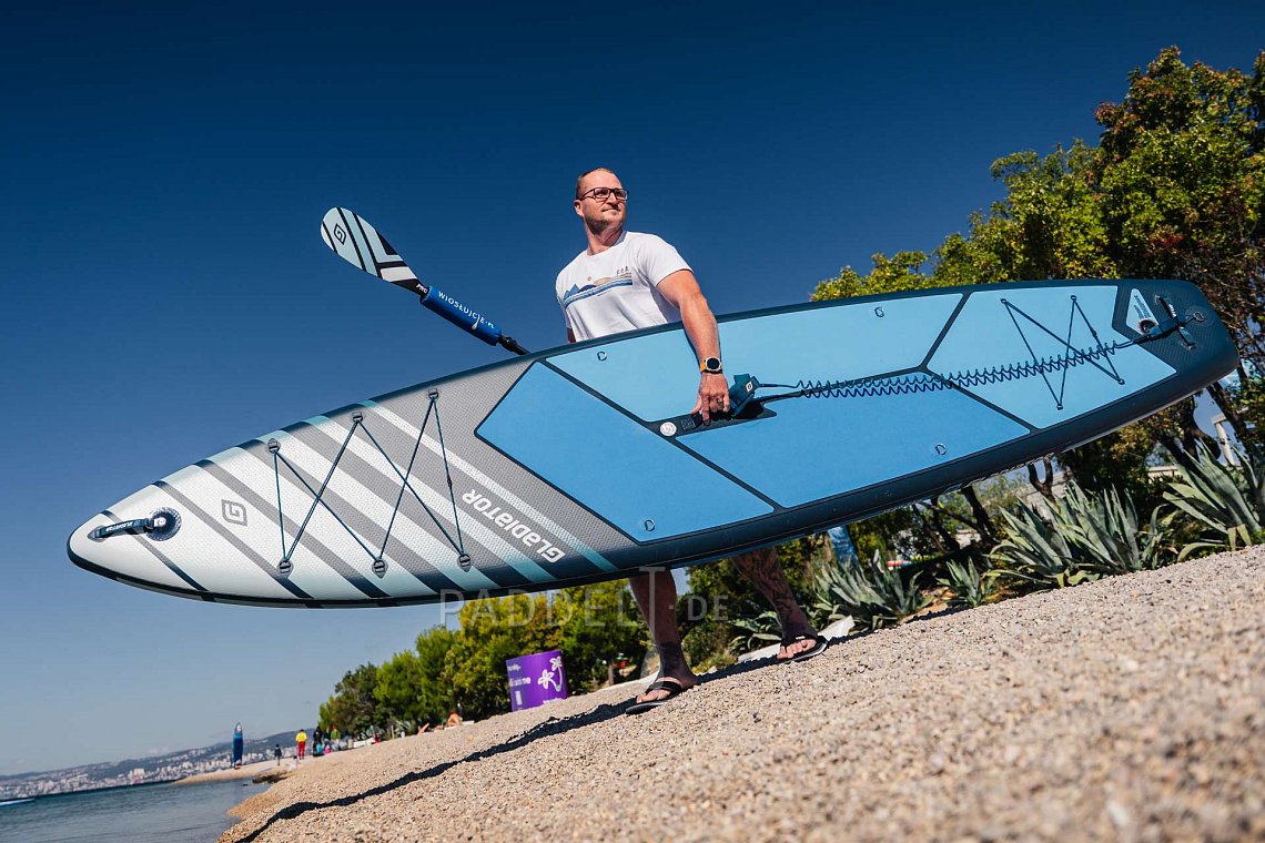 Herren Outfit 4 – Blau – SUP GLADIATOR PRO, Lycra, COOL Flip-Flops