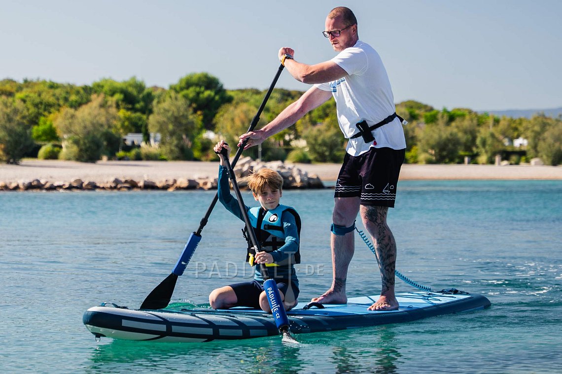 Herren Outfit 4 – Blau – SUP GLADIATOR PRO, Lycra, COOL Flip-Flops