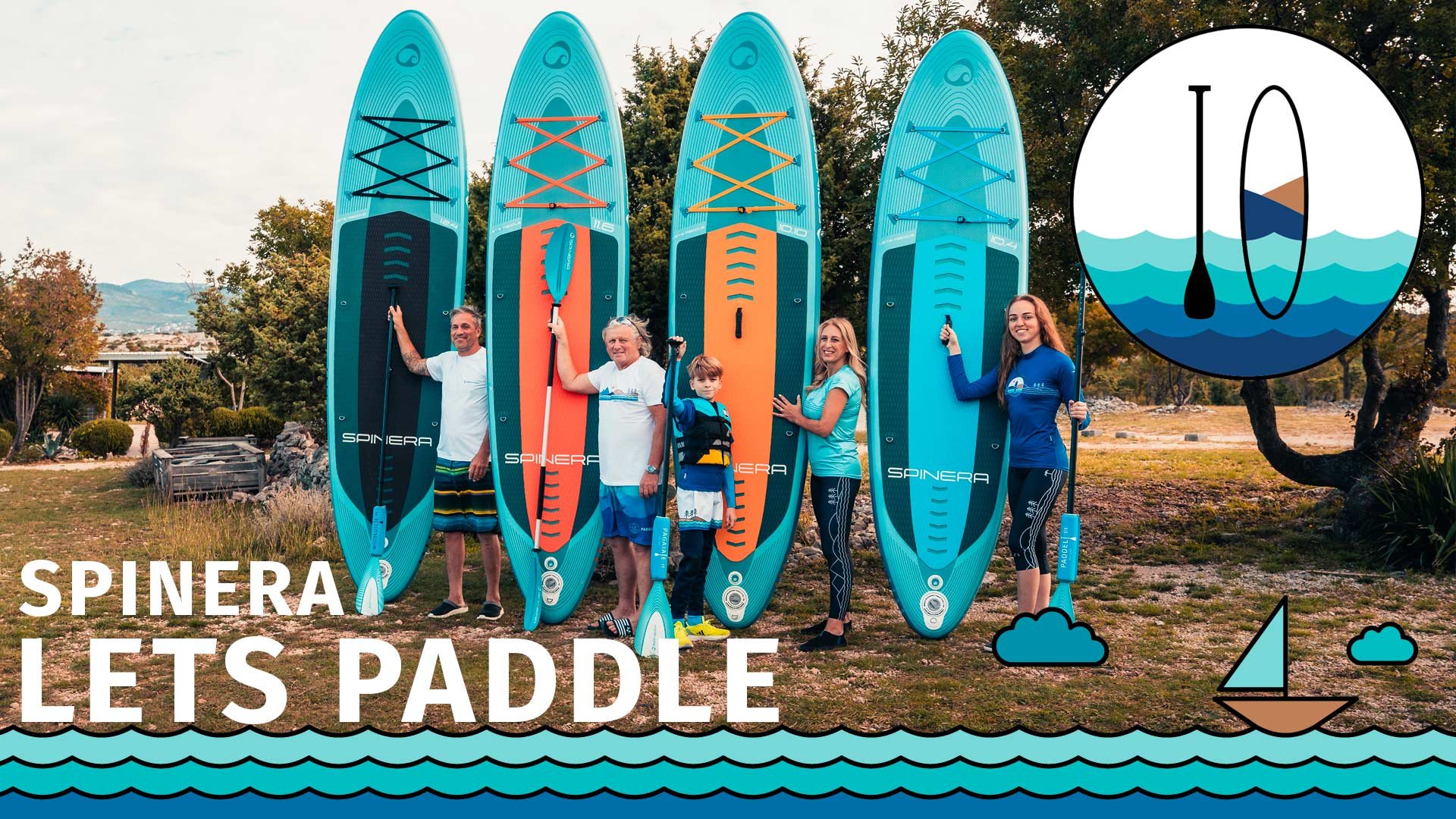 SUP-Boards SPINERA LETS PADDLE