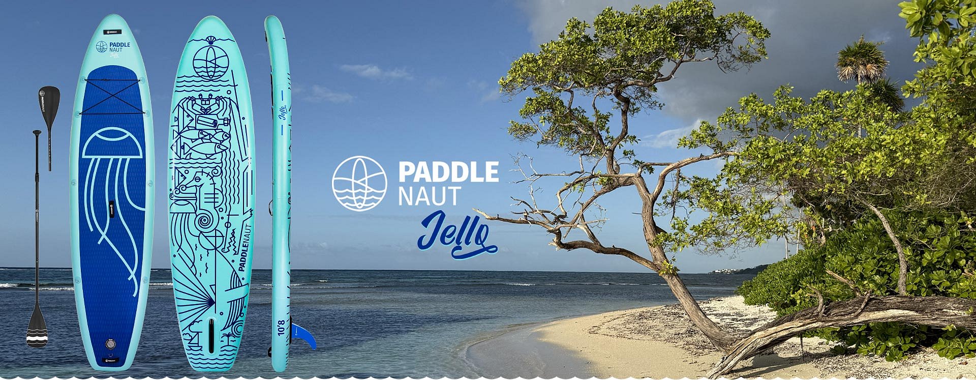 PADDLENAUT Jello - Aufblasbare Stand Up Paddle Boards nach Marke