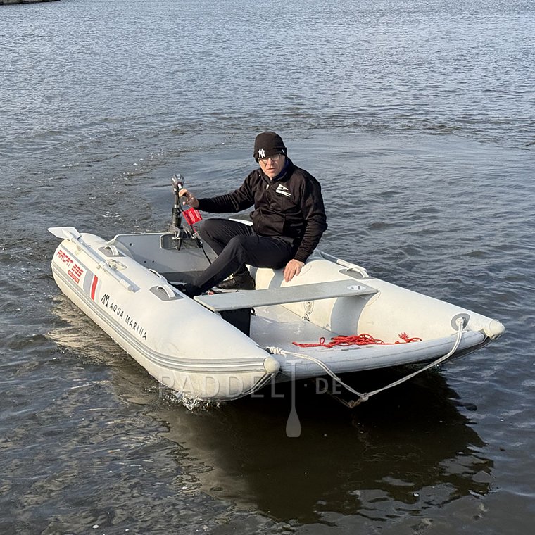 Test motoru WATERSNAKE PRIME 70 na člunu AIRCAT 330