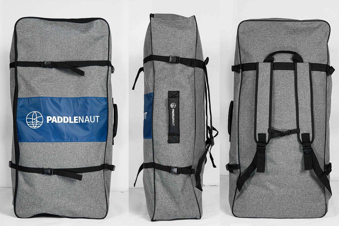 PADDLENAUT SUP-Boards - Der robuste und geräumige Rucksack für das komplette Zubehör.