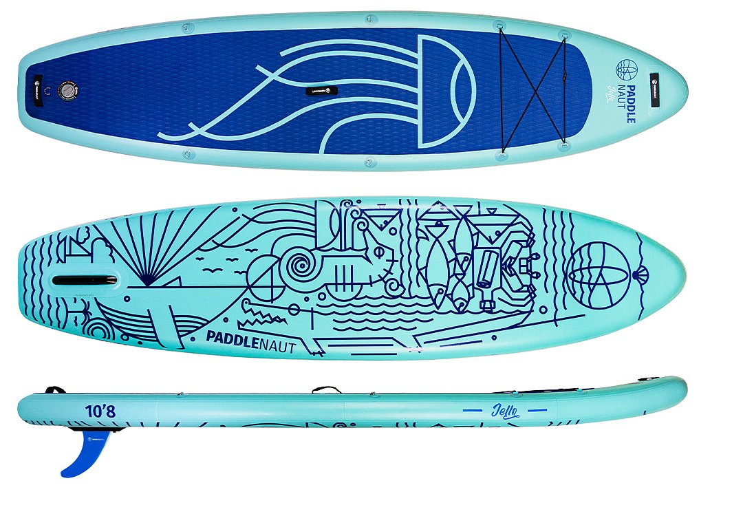 SUP PADDLENAUT JELLO 10'8 MINICOMBO - aufblasbar