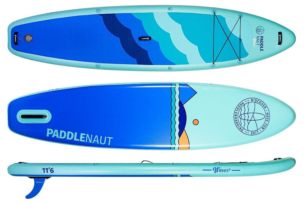 SUP PADDLENAUT WAVE 11'6 COMBO - aufblasbar - Design
