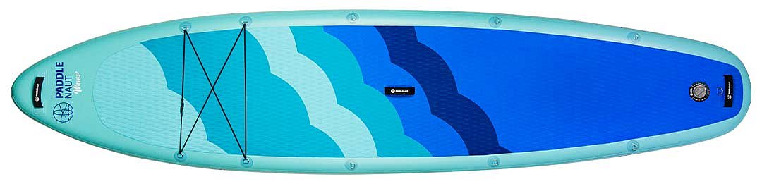Alle PADDLENAUT SUP-Boards besitzen vier D-Ringe zur Befestigung eines Kajaksitzes.