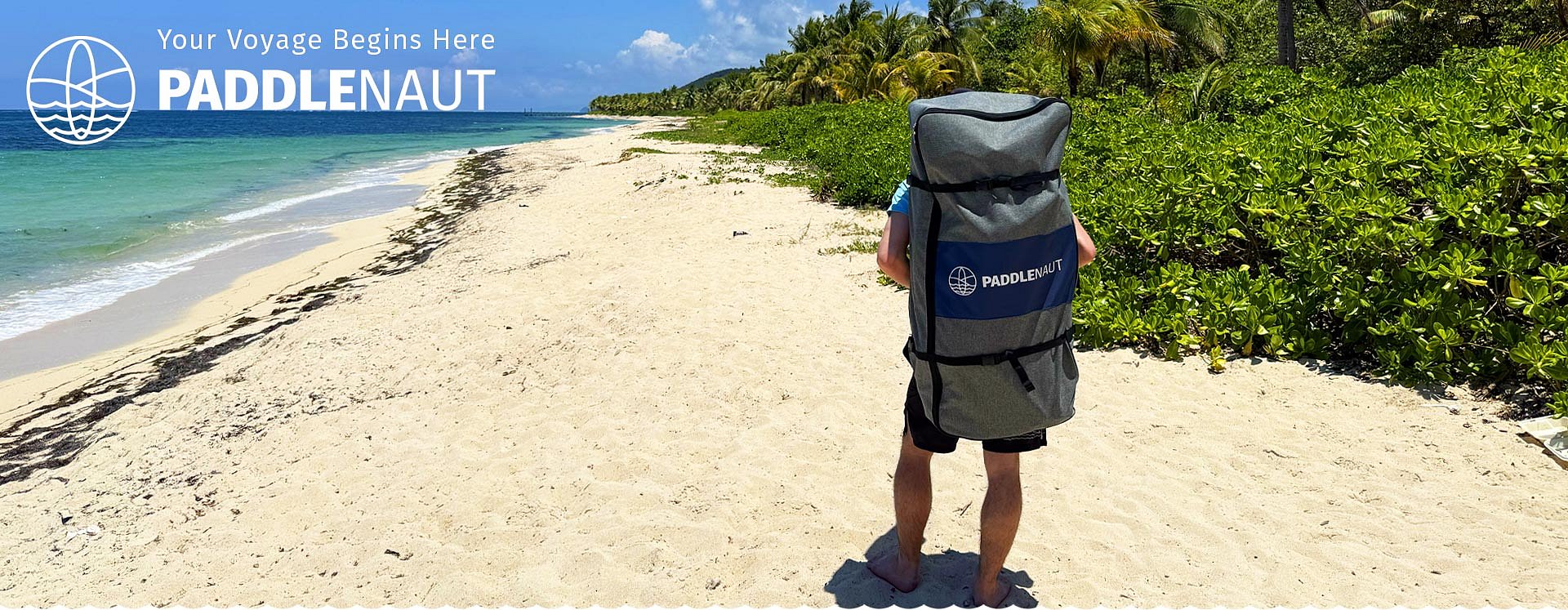 PADDLENAUT SUP-Boards - Der robuste und geräumige Rucksack für das komplette Zubehör.