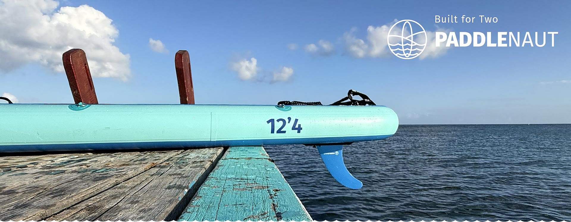 SUP PADDLENAUT MULTI 12'4 - für Fahrten zu zweit, multi person