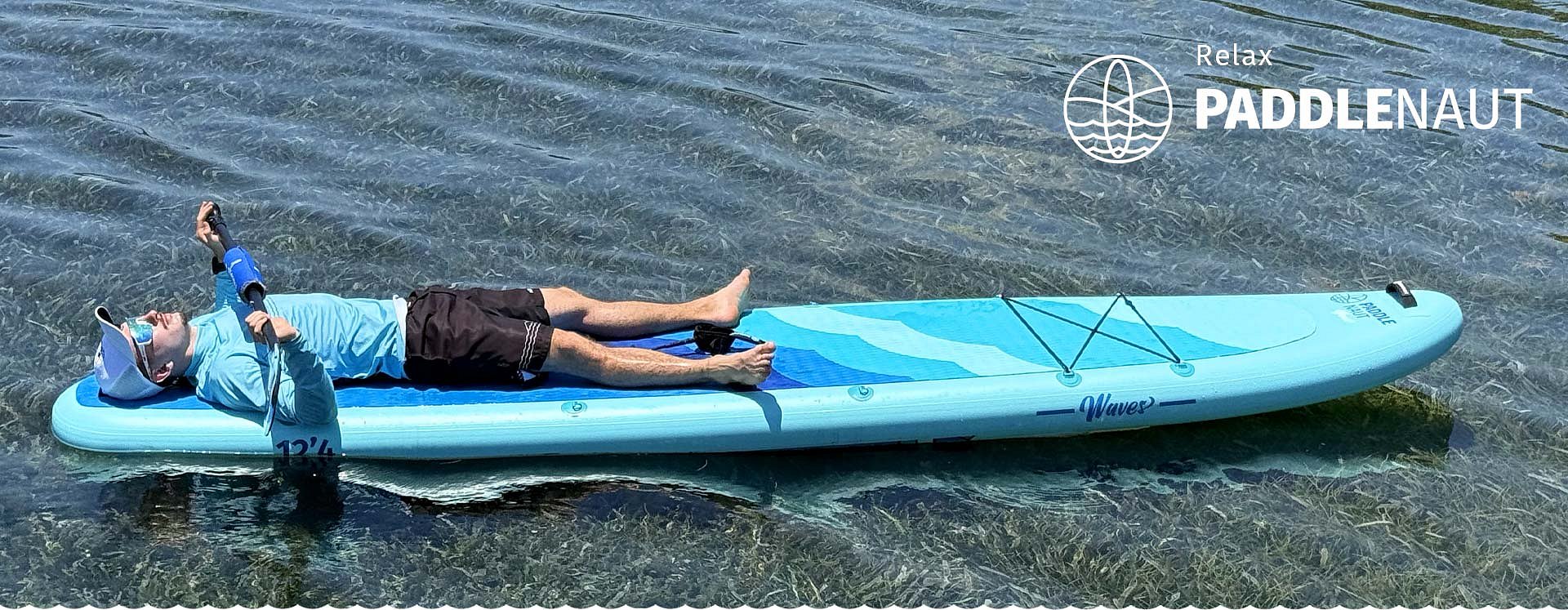 SUP PADDLENAUT MULTI 12'4 - für Fahrten zu zweit, multi person