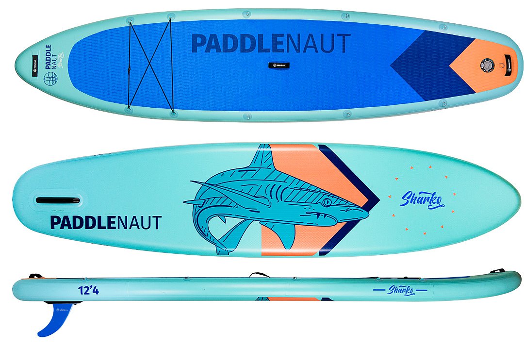 SUP PADDLENAUT SHARKO 11'6 COMBO - aufblasbar - Design
