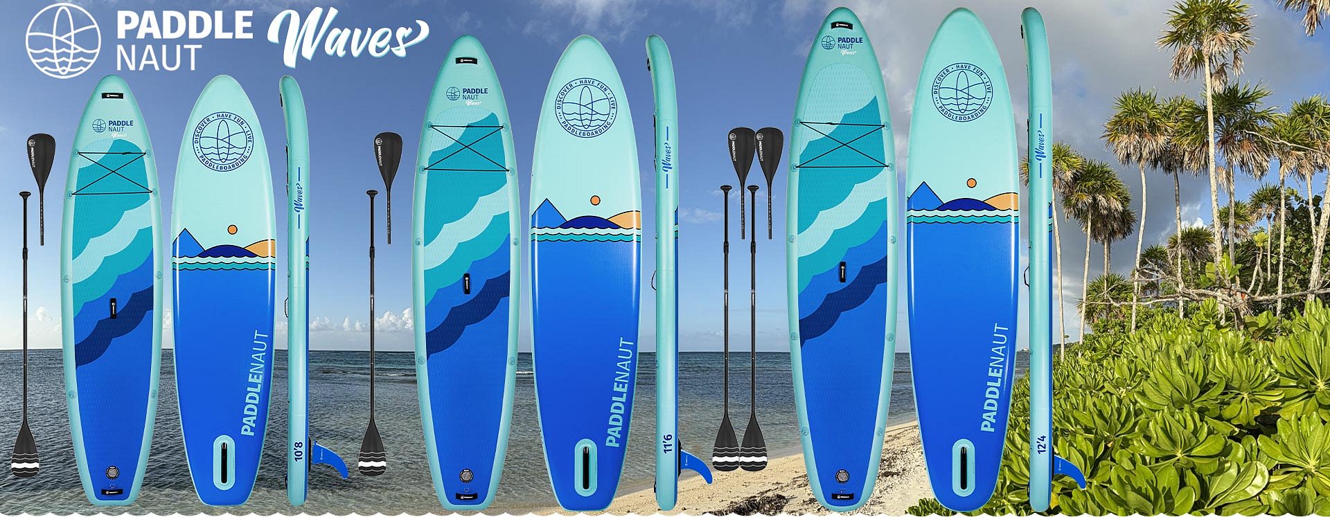 SUP-Boards PADDLENAUT WAVES - keine Welle wird Sie mehr überraschen