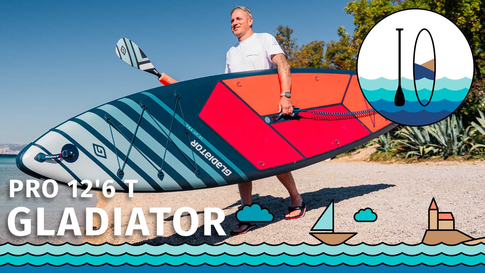 Produktvorstellung der SUP-Board GLADIATOR PRO 12'6 TOURING 2026