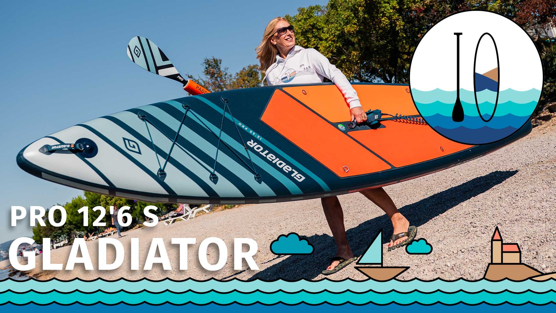 Produktvorstellung der SUP-Board GLADIATOR PRO 12'6 SPORT 2026