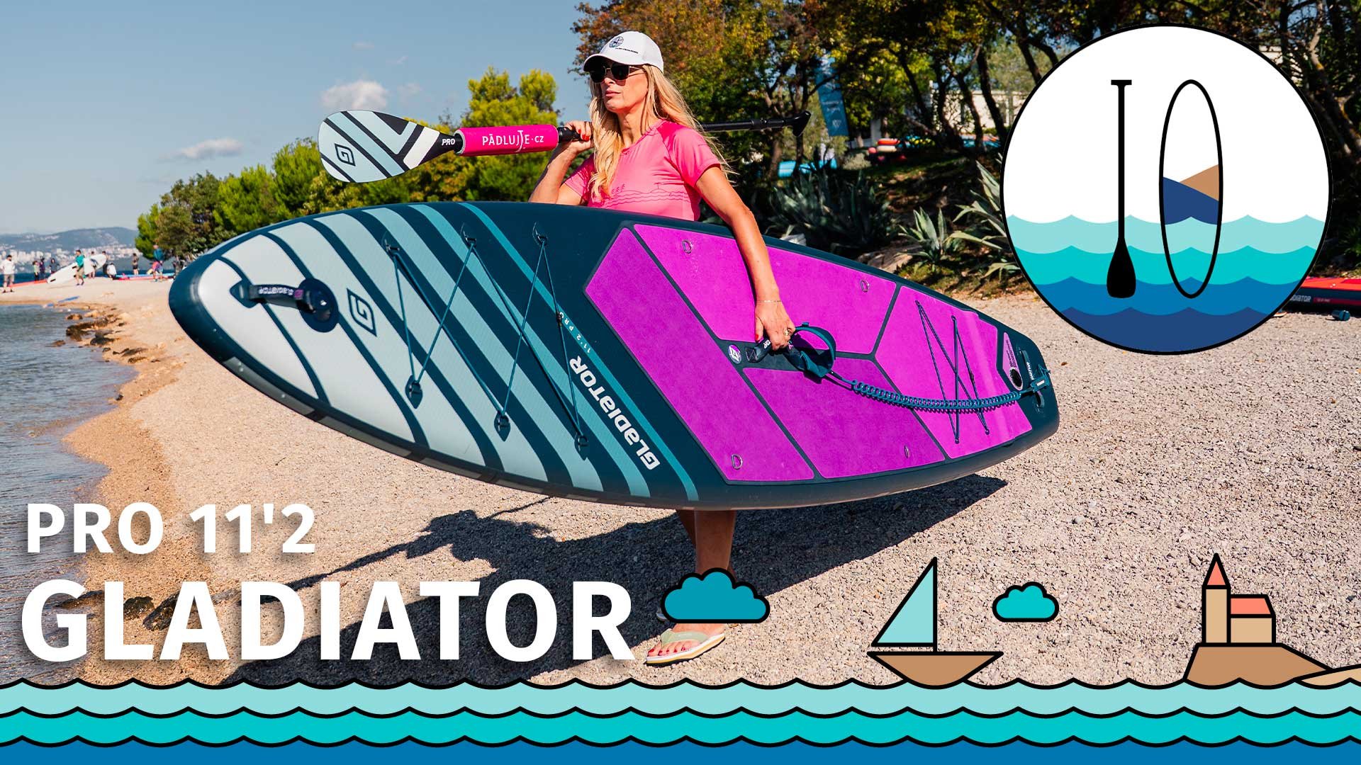 Produktvorstellung der SUP-Board GLADIATOR PRO 11'2 2026