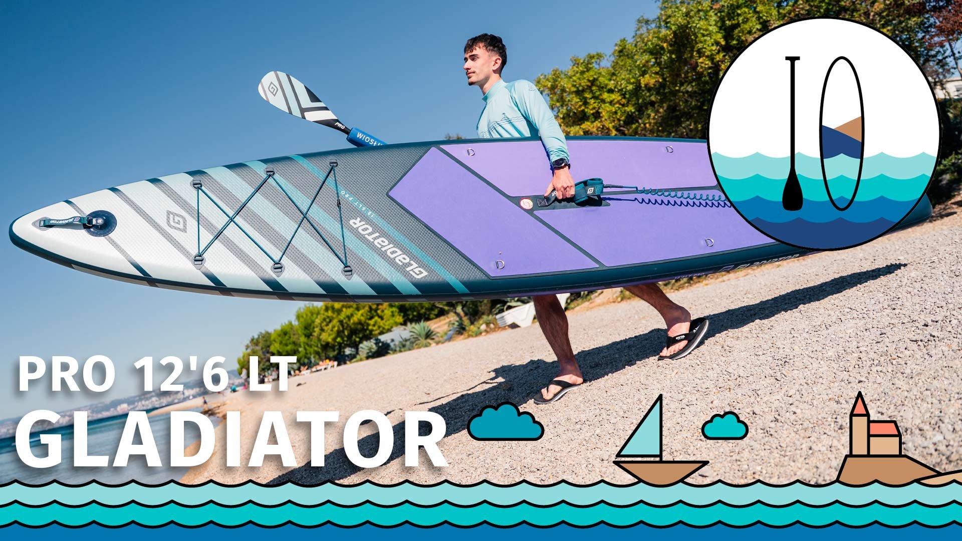 Produktvorstellung der SUP-Board GLADIATOR PRO 12'6 LIGHT 2026