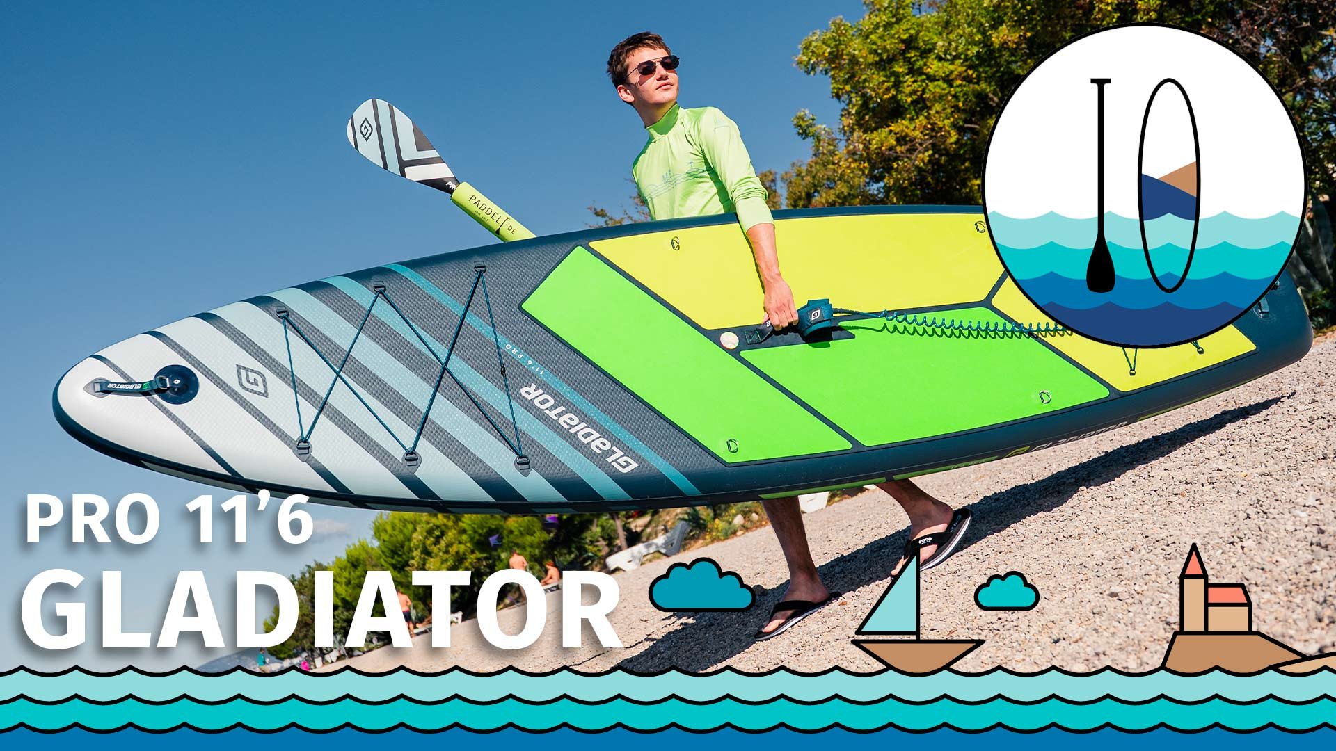 Produktvorstellung der SUP-Board GLADIATOR PRO 11'6 2026
