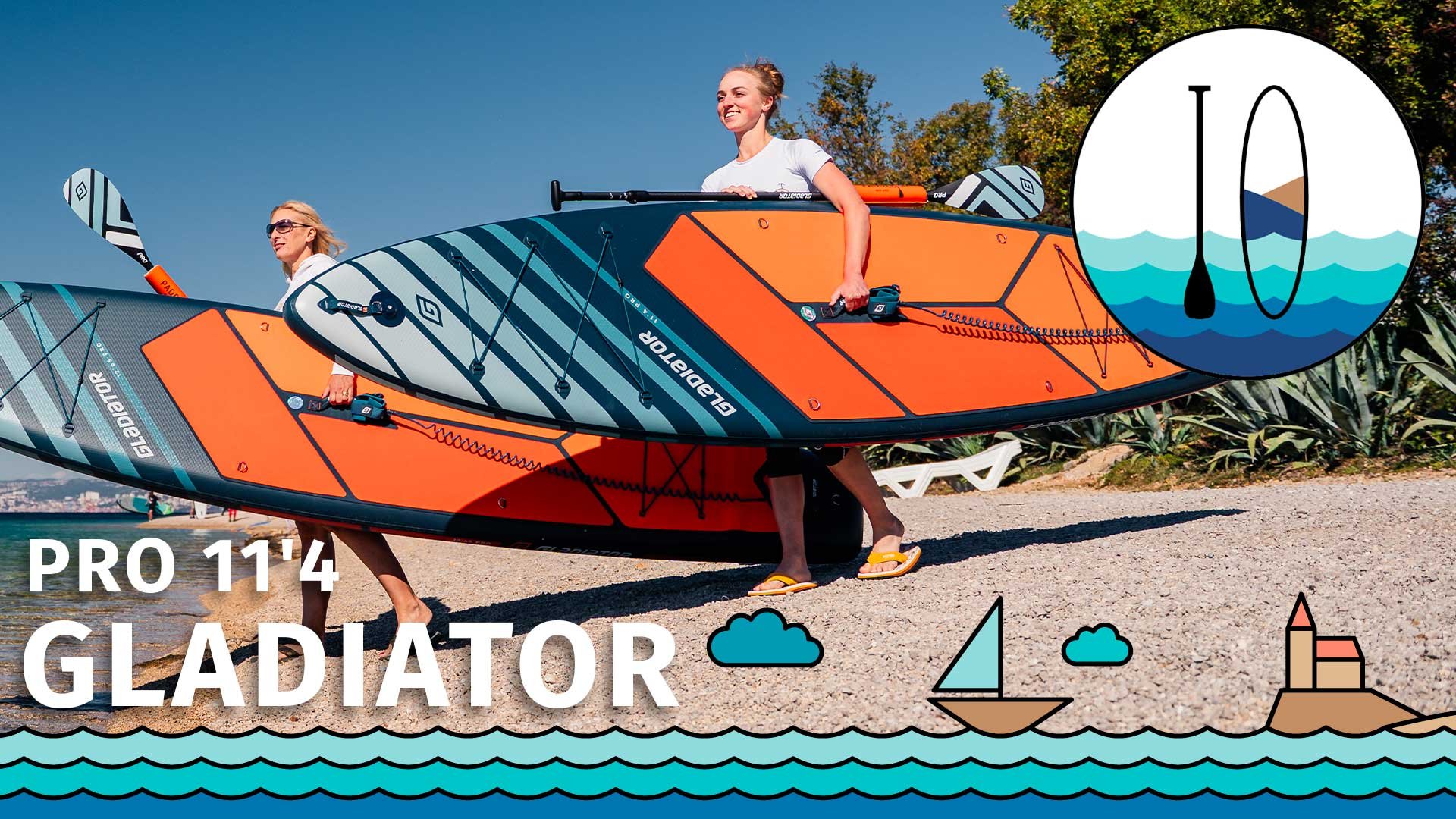 Produktvorstellung der SUP-Board GLADIATOR PRO 11'4 2026