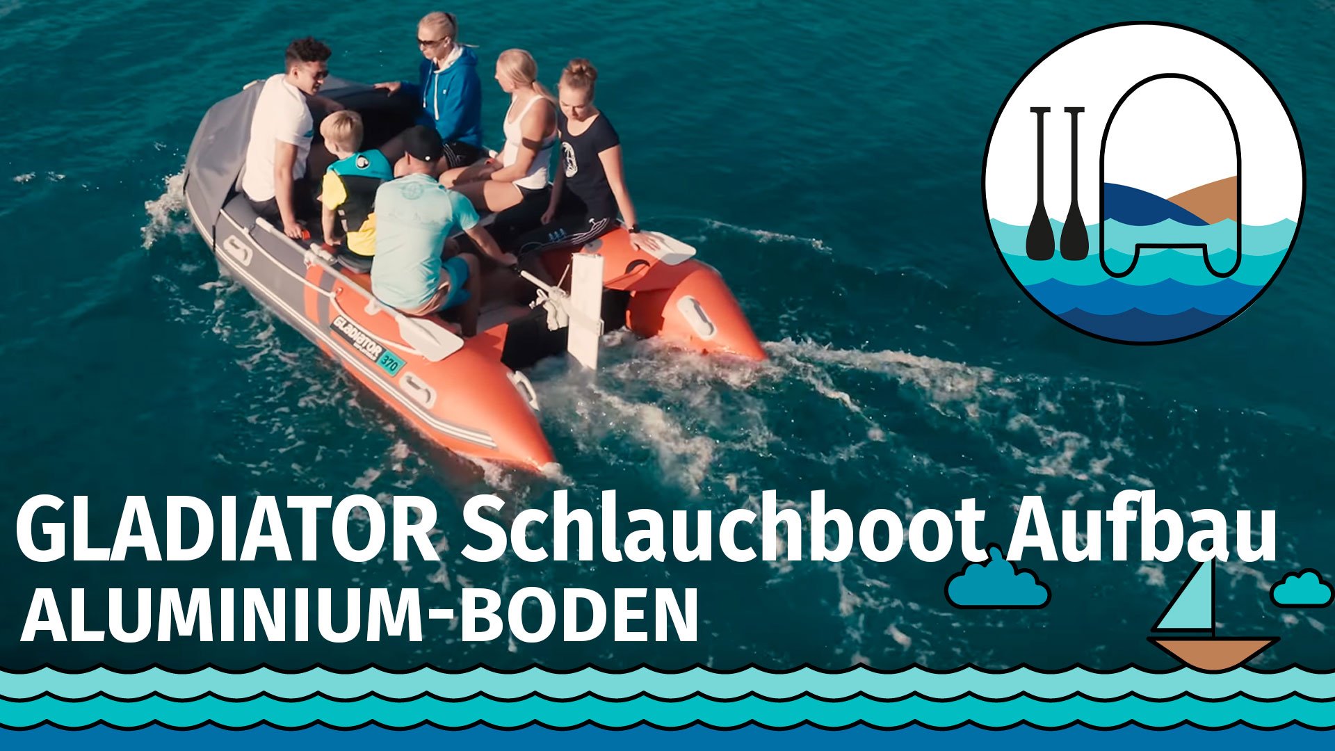 Videoanleitung GLADIATOR CLASSIC und ACTIVE - Aluminium-Boden