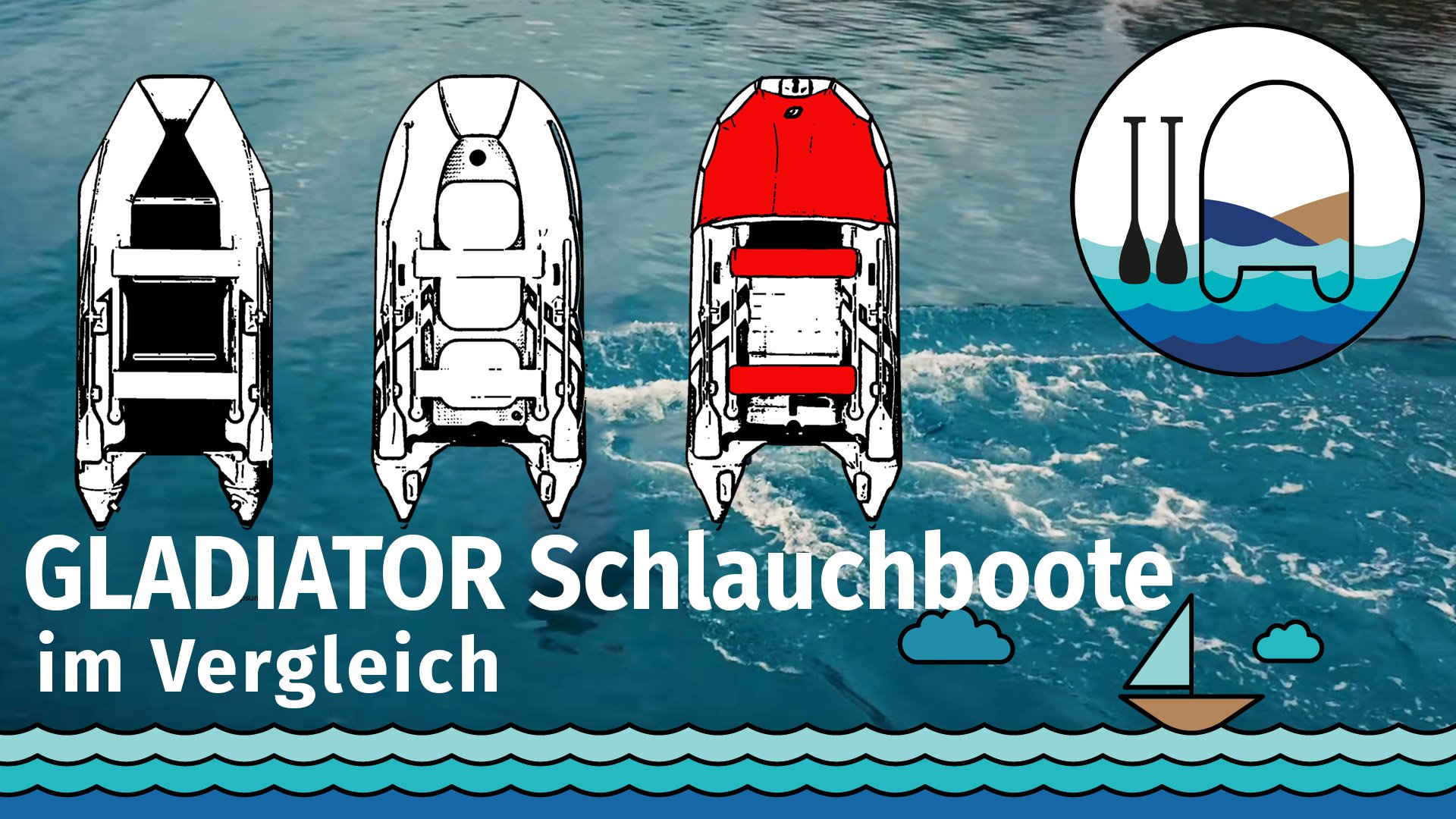 GLADIATOR Schlauchboote im Vergleich