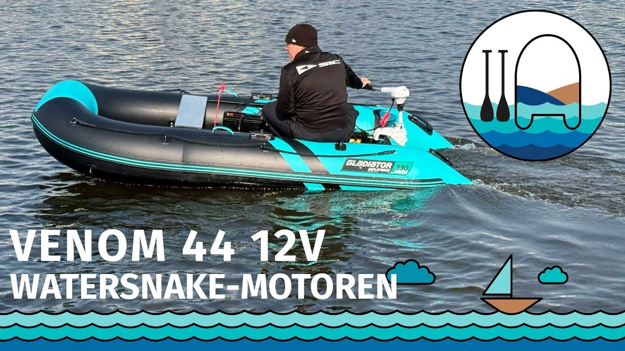 Elektro-Außenborder WATERSNAKE VENOM SXW 44…