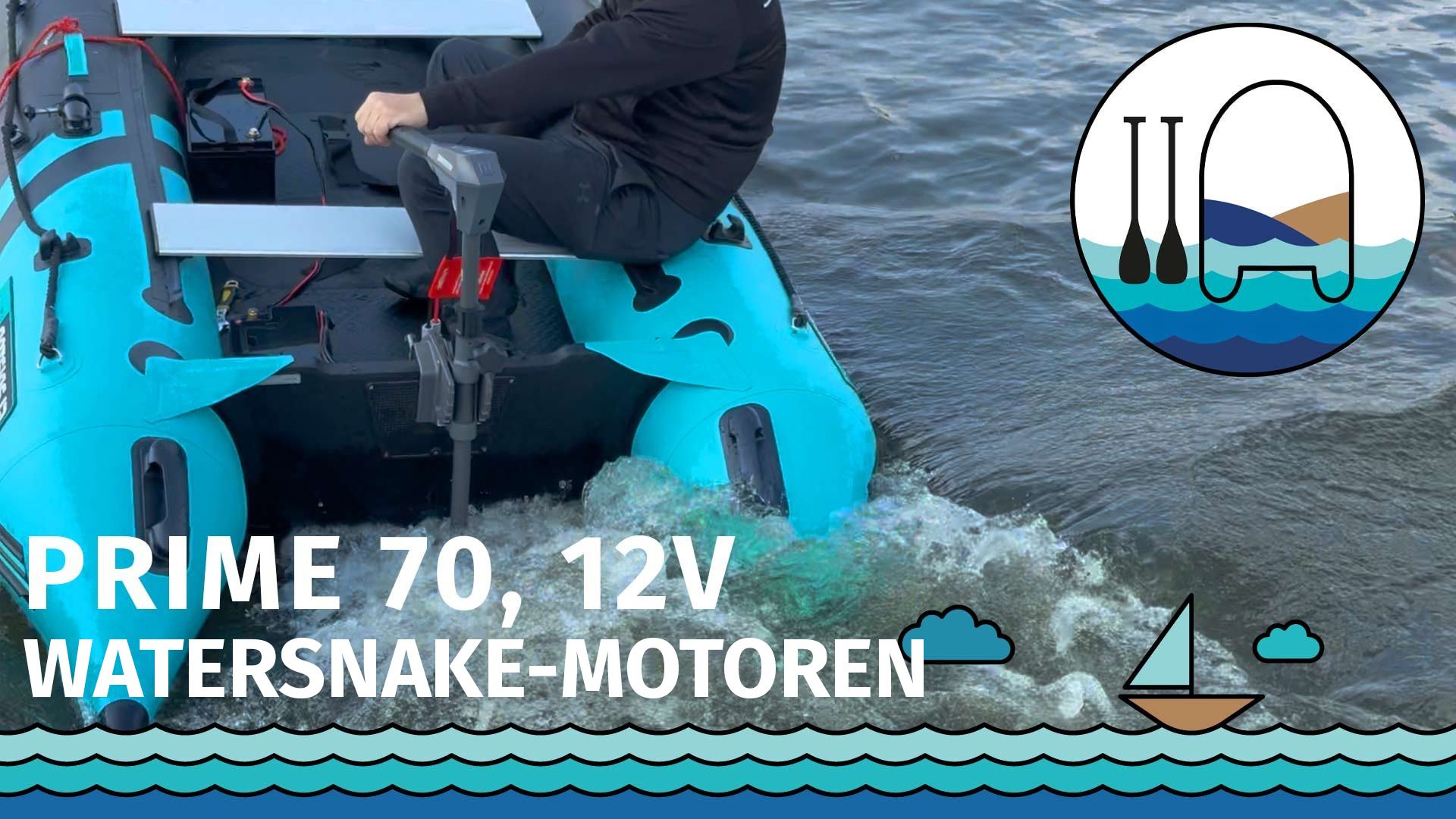 Elektro-Außenborder WATERSNAKE PRIME 70/36''…