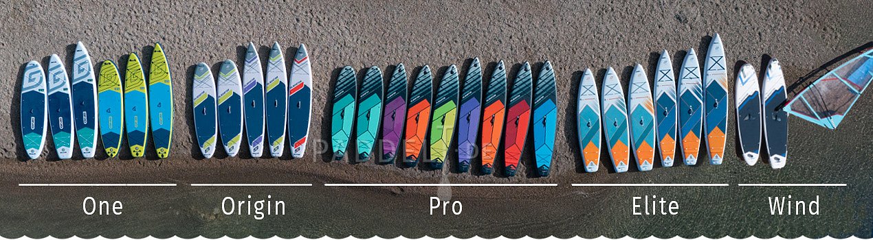 GLADIATOR - Aufblasbare Stand Up Paddle Boards nach Marke