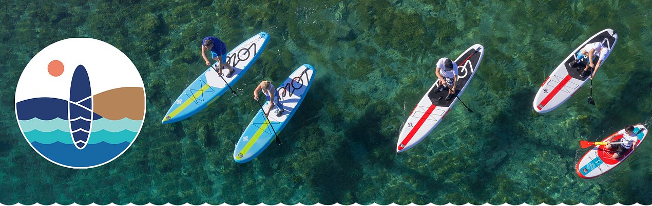 LOZEN - Aufblasbare Stand Up Paddle Boards nach Marke